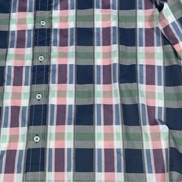 Tommy Bahama 100% Cotton Island Modern Fit Plaid Button Down Shirt - Men’s XL - Picture 9 of 11